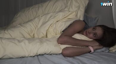 My neighbor asked me to host her for the night and fucked her wet tight pussy doggystyle