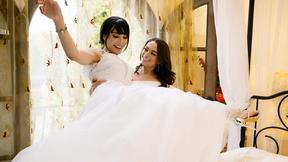 ”Newly weds snuck away to fuck each other”