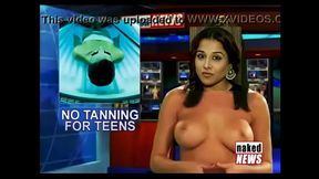 Vidya Balan Nude boob show
