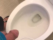 Nash Freer takes a piss after he cums