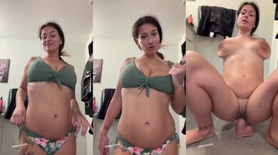 Curvy milf rides dildo screaming your name while cumming deep inside
