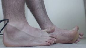 European Model Bobby Shows Off His Feet