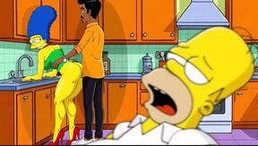 Married Housewife Fucks with Everyone. Compilation Animation.