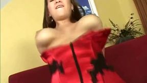 alanna ackerman blowjob in lingerie and stockings