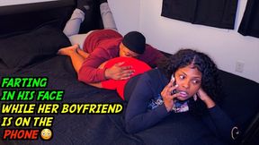Farting While Her Boyfriend Is Calling