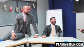PlayingMen.com - Drew Dixon's massive cock taken by hot Sir Peter in