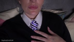 POV blowjob and fuck in uniform