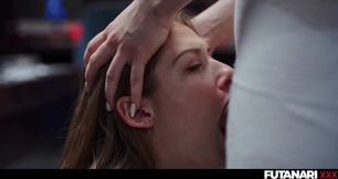 Futa Tiffany Tatum Rough Fucks Girl With Matty Mila gagging on her big clit