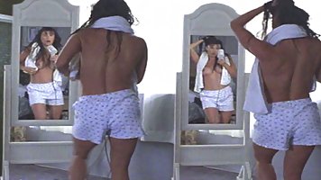 Demi Moore was caught on tape many times, while she was not wearing any clothes