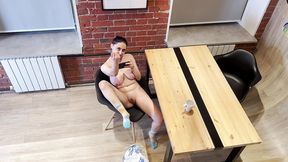 caught playing & fucked pov!