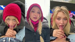 lena polanski new ppv sucking the cum out in the cable car porn video