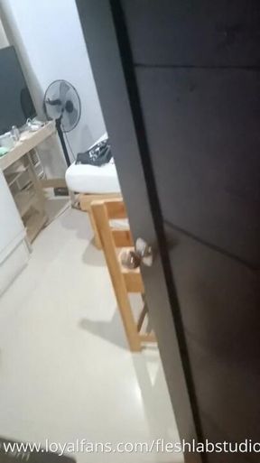 Pinoy Twink Caught in Shower Gets His Ass Fingered and Fucked Raw