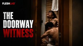 THE DOORWAY WITNESS: Pinoy Twink Caught in Shower Gets His Ass Fingered and Fucked Raw