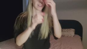 Lina Roselina’s Sensitive Nipple Worship & Cum