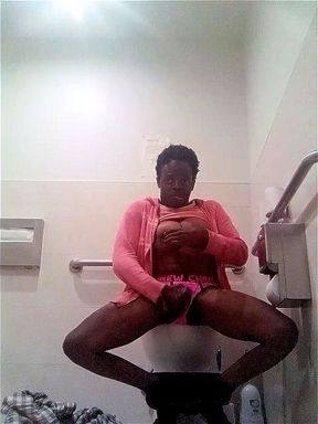 Public masturbation makes her dick hard