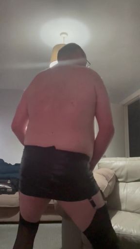 Dirty Cross Dresser Mad for It