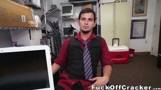 Tight bum cracker destroyed with enormous coalblack dick