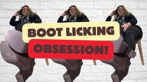Boot licking obsession