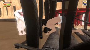 Goblin Princess Dominates Slave With Humiliating Foot Worship And Rough Sex