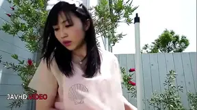 Asian Maid Teases with Busty Curves in Steamy Homemade Fantasy
