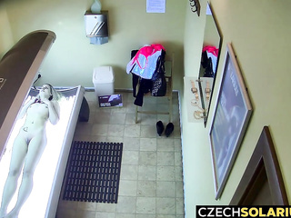 ”Tanning Booth Butt Peaky”