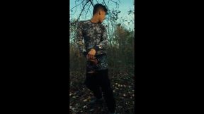 Sounding Outdoor Huge Cock