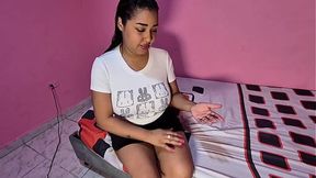 I seduce my stepson with my big ass so that he ends up giving me a good fuck with his big cock and my delicious pussy while my cuckold husband works