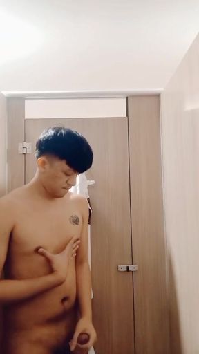 Asian Teen Quickie Jerking Off in Public Mall. if you like my videos, leave me a message and some likes here. :)