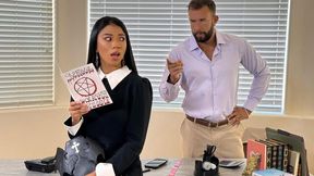 TeamSkeet Selects featuring Katie Kush and Macy Meadows's blowjob sex