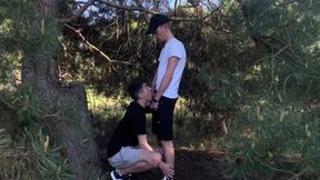 Intercourse boys outdoor