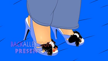 Melanie Monroes sexy big booty pawg & foot sex cartoon smashdown