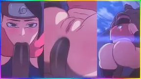 Fembot Lovers Ignite Passion in Futuristic Hentai Showdown