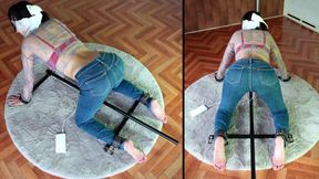 A Woman Is Restrained on All Fours and Left at Home Alone