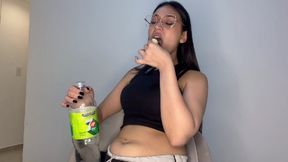 Stomach ache and burping