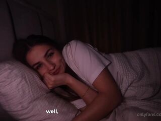 That babe had a fight with her BF and stayed at my home for the night... the next morning changed anything
