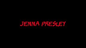 jenna presley sucks big cock through glory hole