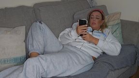 Maisie Lewis Fantasy Wank Over the Postie