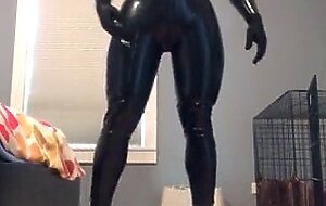 Camilla's Catsuit (latex, trans, feminization, mask, female mask, crossdress, transformation, heels)