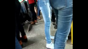 Morocha terrible ojete 2