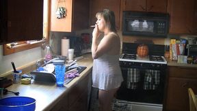 Housewife Unloading Dishwasher - SD