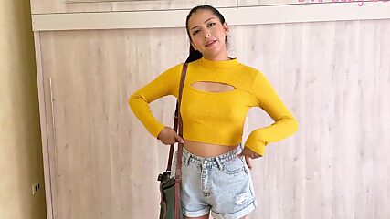 Busty Teen Moves Out, Gets Nailed in Her First Apartment