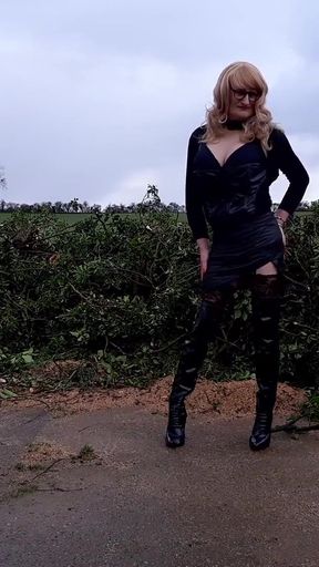 Key moment from &quot;Crossdressing in the Countryside&quot;