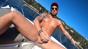 sortie en mer, branle en pleine air pour mathieu ferhati