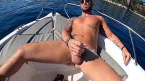 sortie en mer, branle en pleine air pour mathieu ferhati