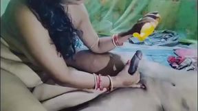 Bangladeshi boudi debor er lomba dhon malish o bebohar kore