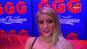 Blonde Bombshell Anna Wants to Swallow in Casting Couch Fuck