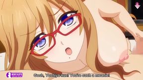 Creampied MILF gets her glass eyes popped
