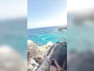 Follando al aire libre !creo que nos han visto!