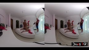 Lana Wolf Vr Part One &ndash_ Behind The Scenes - Massive Cock Tag Team Makes Huge Natural Tits Nympho Squirt Nonstop