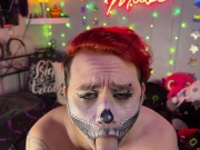 Sexy Skeleton Sucks DIck